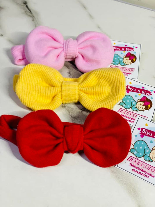 Biyu n Biyu L-Knot Cute Headbands for Baby Girls