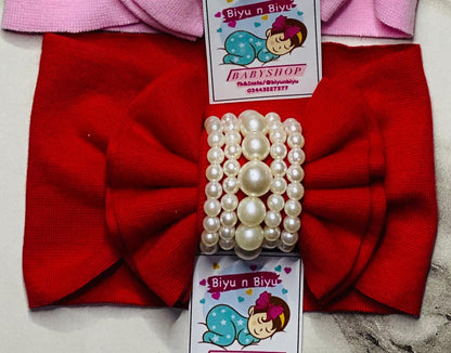 Biyu N Biyu Center Pearls Fancy HeadBand