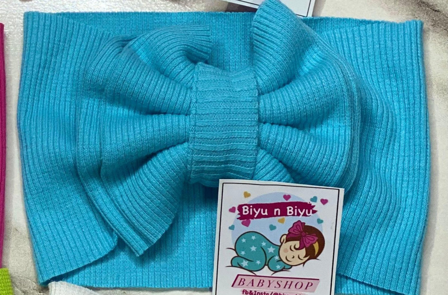 Biyu N Biyu Simple Big Bow HeadBand for Baby Girls